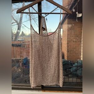 Elegant Beaded Sleeveless Top